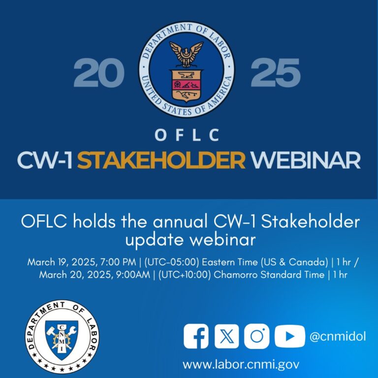 2025 OFLC CW-1 Stakeholder Webinar