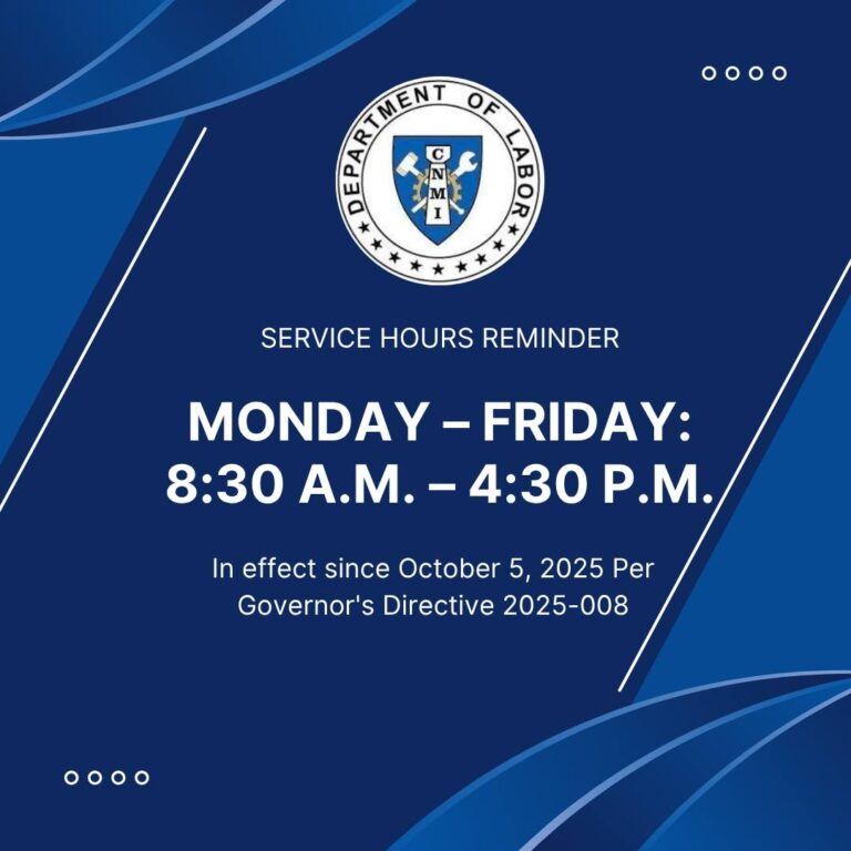 Service Hours Reminder