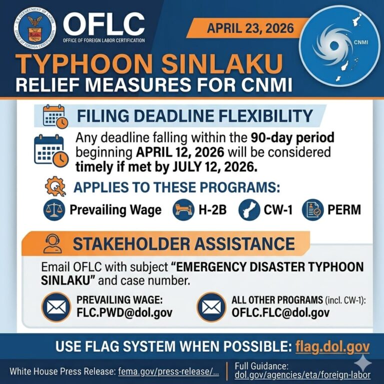 Typhoon Sinlaku Relief Measures for CNMI