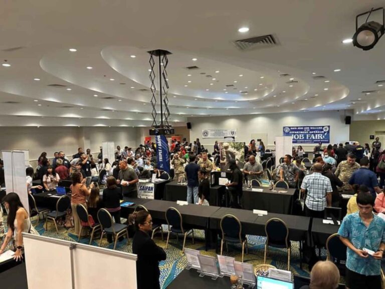 CNMI Labor’s Job Fair Draws Dozens of Residents