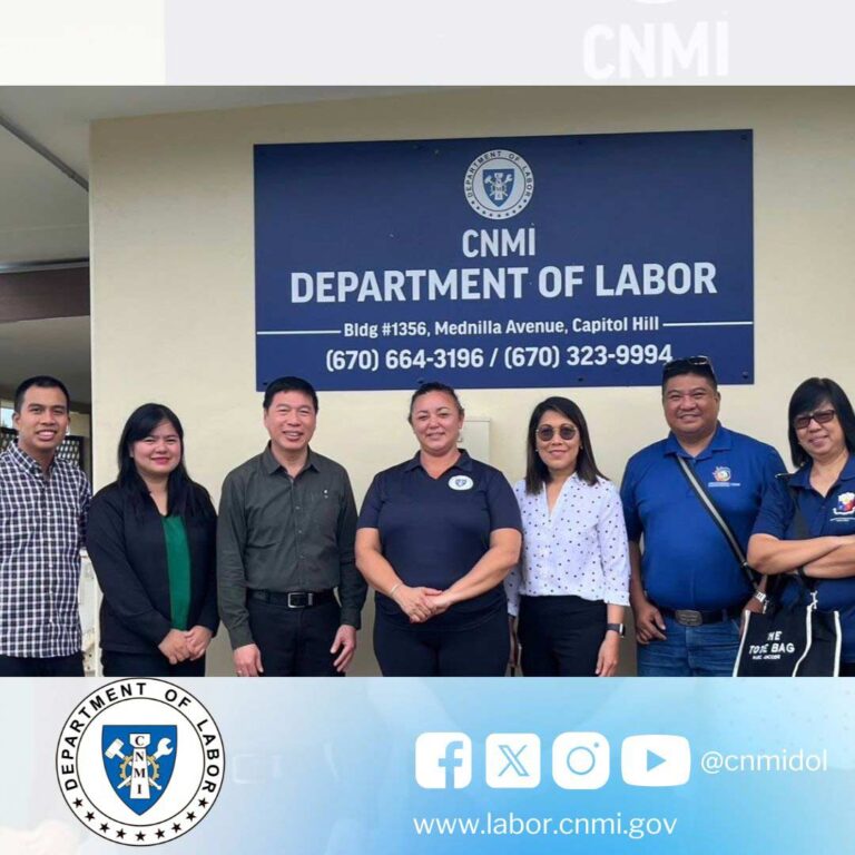 Secretary of Labor Leila Staffler met with representatives from the Philippine government’s migrant worker office