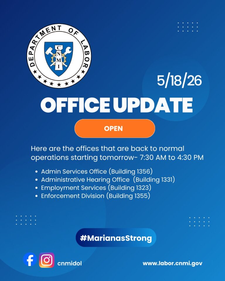 Office Update: May 18, 2026