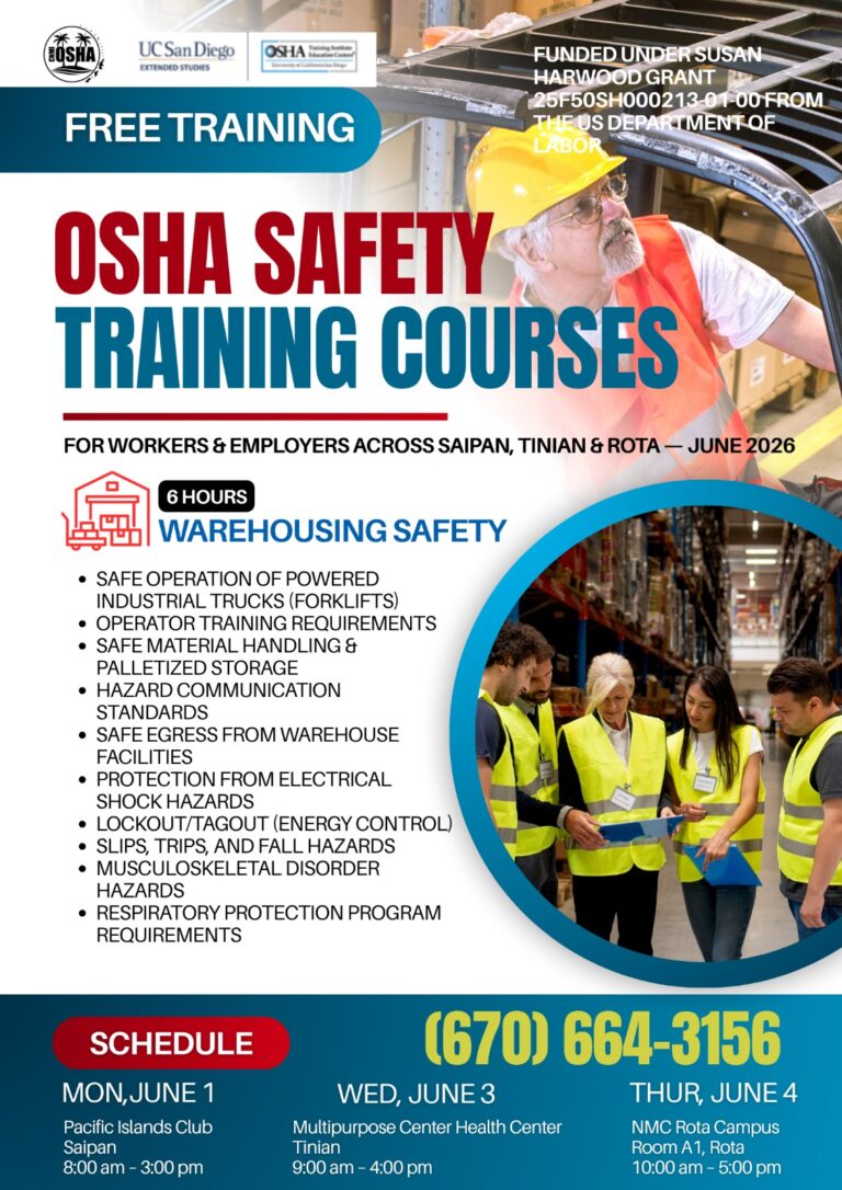 OSHA Warehousing Safety Training Courses